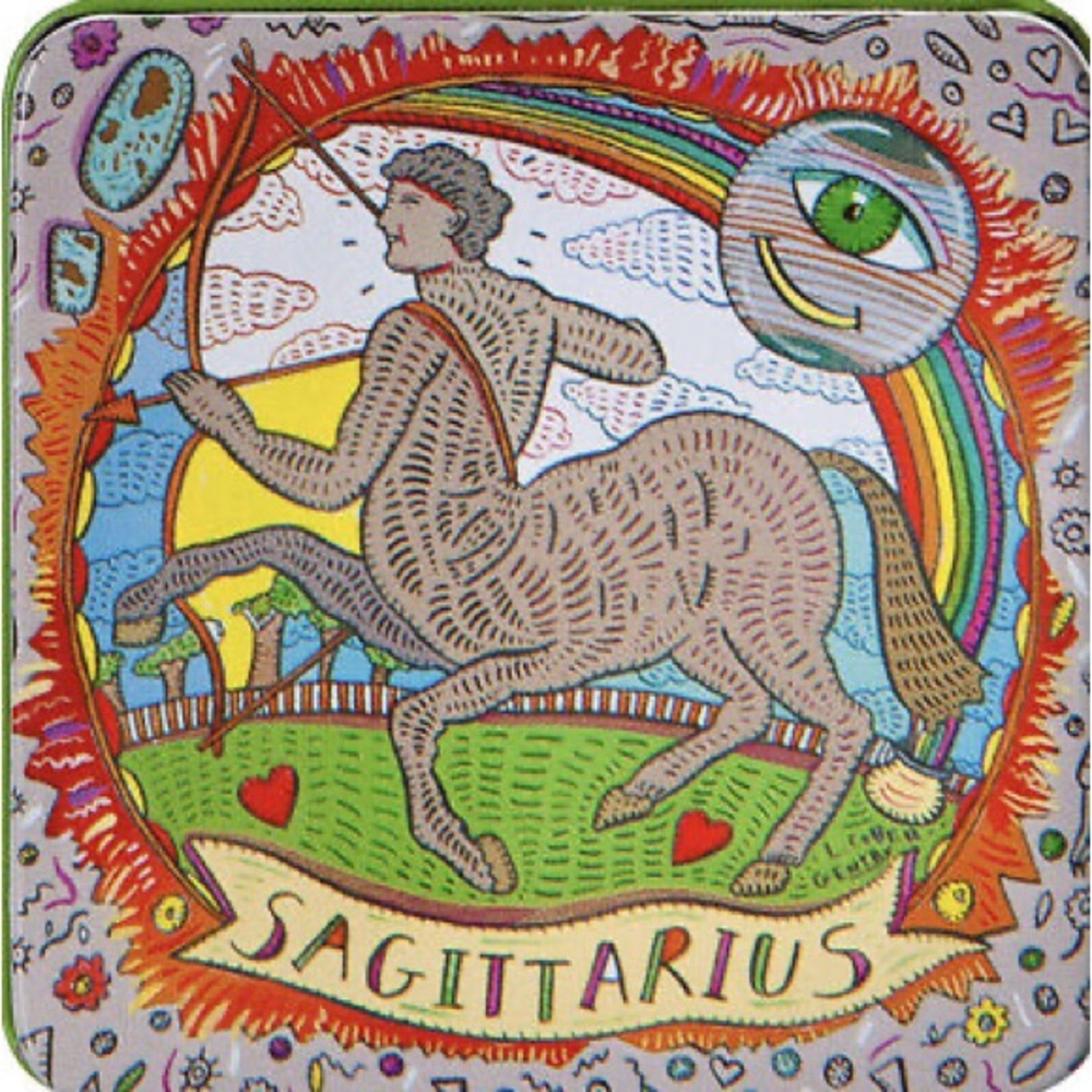 Pre De Provence - Sagittarius Zodiac Engraved Bar Soap in Gift Tin